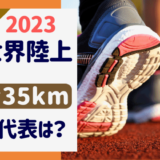 世界陸上2023ブダペスト35km競歩男子の日本代表は誰?3人のプロフィールは？