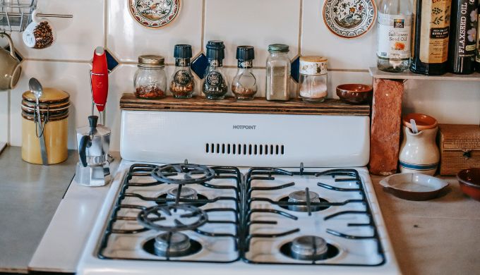 ニトリ折り畳みガスコンロカバーは一人暮らし・小さなキッチンに！の画像