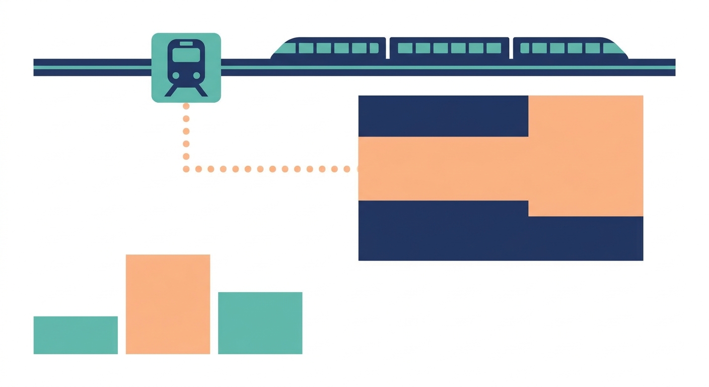 海浜幕張駅から幕張メッセまでのアクセスと混雑を避ける時間帯の図解